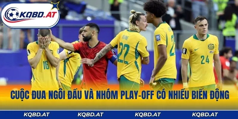 Cuộc đua ngôi đầu và nhóm play-off có nhiều biến động