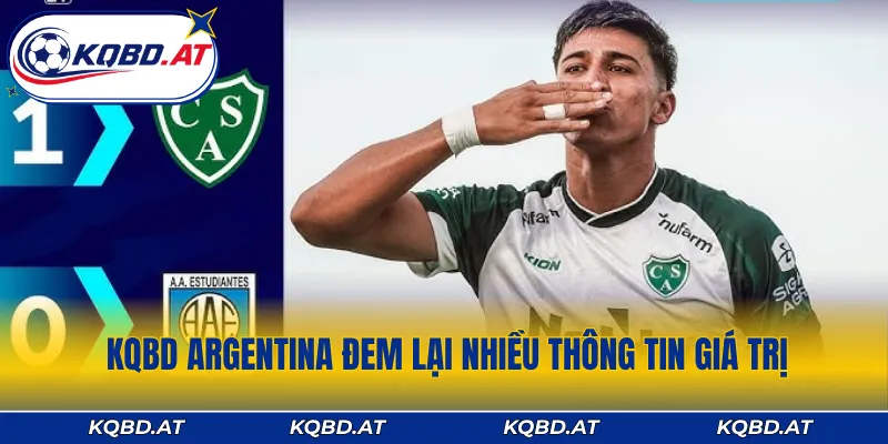 KQBD Argentina đem lại nhiều thông tin giá trị