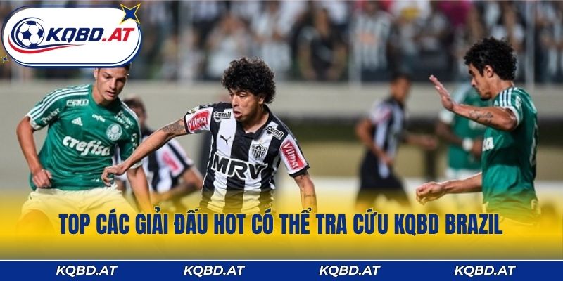 Top các giải đấu hot có thể tra cứu KQBD Brazil 