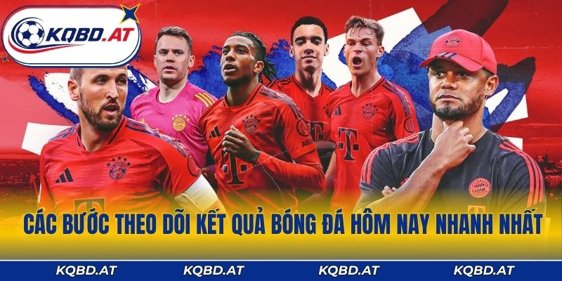 Các bước truy cập và theo dõi kết quả bóng đá hôm nay nhanh nhất