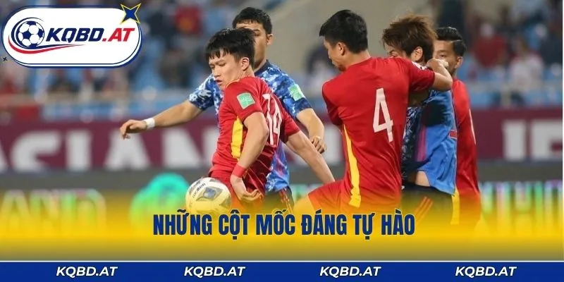 Những cột mốc đáng tự hào của tuyển Việt Nam