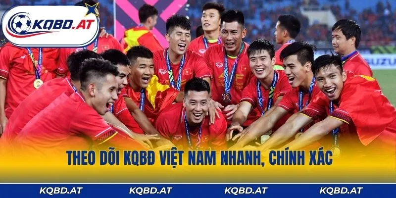 Theo dõi KQBĐ Việt Nam nhanh, chính xác