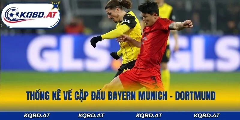 Thống kê về cặp đấu Bayern Munich - Dortmund